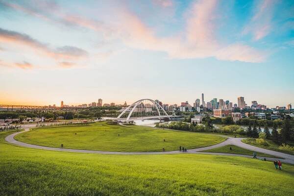 The Edmonton Skyline.