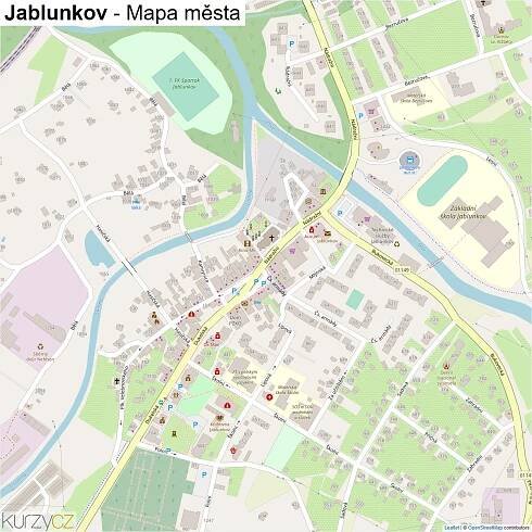Jablunkov - mapy | Kurzy.cz