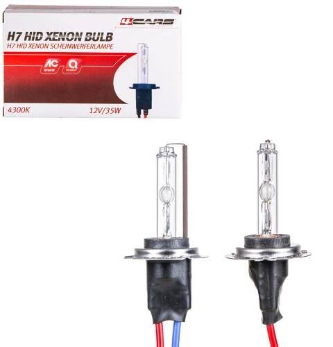 Sada xenonových výbojek 4CARS HQ H7 HID s vynálezcem AC, 4500K 4Cars