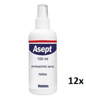 ASEPT sprej 12x100ml display