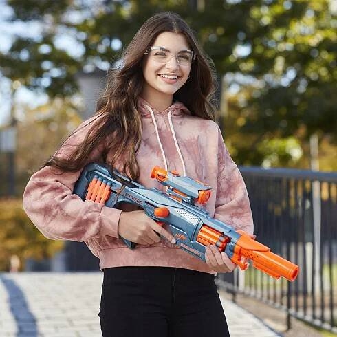PISTOLE NERF ELITE 2.0 EAGLEPOINT RD-8 MEGA SADA DOPLŇKY za 1150.00CZK - Allegro
