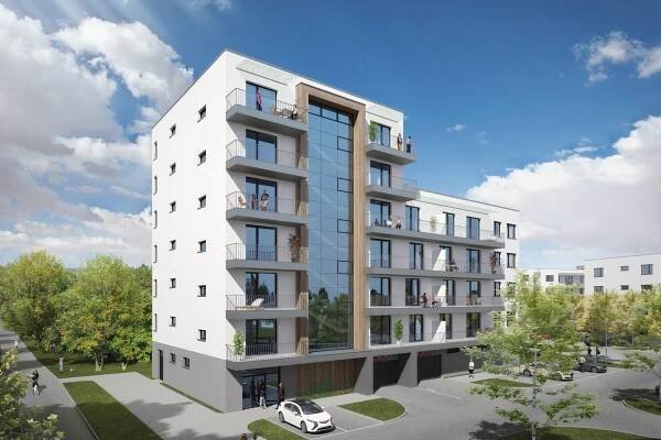 Developersky projekt Maloměřické nábřeží 2