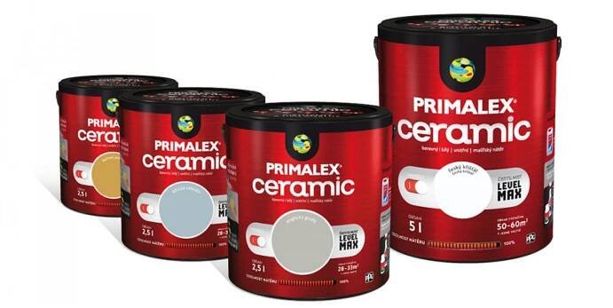 Primalex uvádza novinku – umývateľnú farbu Ceramic