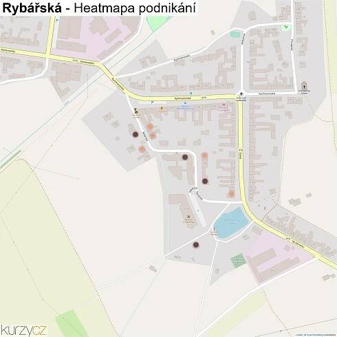 Rybářská - mapy | Kurzy.cz
