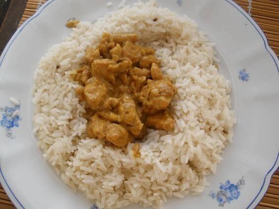 Recept: Kuřecí s kari omáčkou