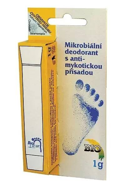 Biopreparáty Biodeur deodorant chytrá houba 1 g od 145 Kč