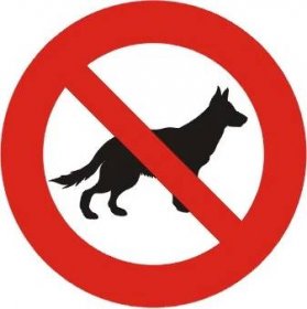 Zákak vstupu psům