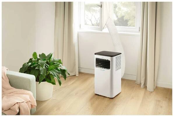 Sencor - Chytrá mobilní klimatizace 3v1 včetně kompletního příslušenství 805W/230V 8000 BTU Wi-Fi + dálkové ovládání