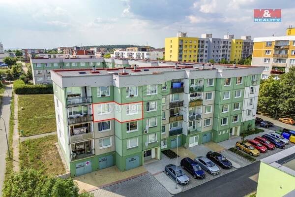 Pronájem bytu 2+kk, 38 m2, Plzeň, ul. Bzenecká