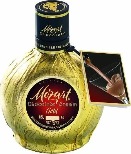Mozart Cream Chocolate Liqueur 17 %