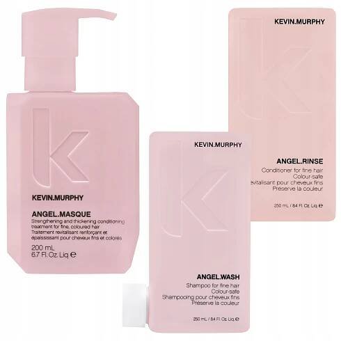 Sada pro tenké a barvené vlasy Kevin Murphy Šampon Kondicionér Maska