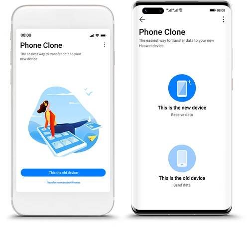 Phone Clone select old and new devices-2