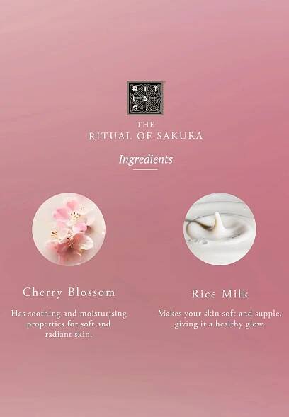THE RITUALS OF SAKURA GEL ANTIBAKTERIÁLNÍ 50ml RICE MILK CHERRY BLOSSOM EAN (GTIN) 8719134114683