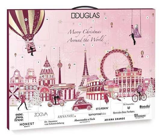 Douglas adventní kalendář s kosmetikou 2020