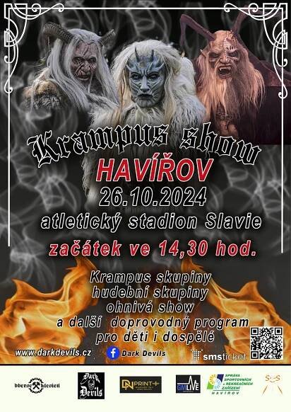 Chystá se ďábelská podívaná. V říjnu bude v Havířově Krampus show