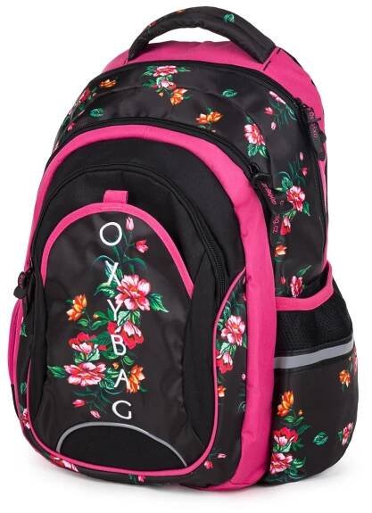 Studentský batoh OXY Fashion Romantic Nature - Knihkupectví Nebe