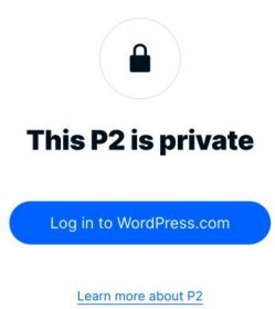Privacy – P2 Help