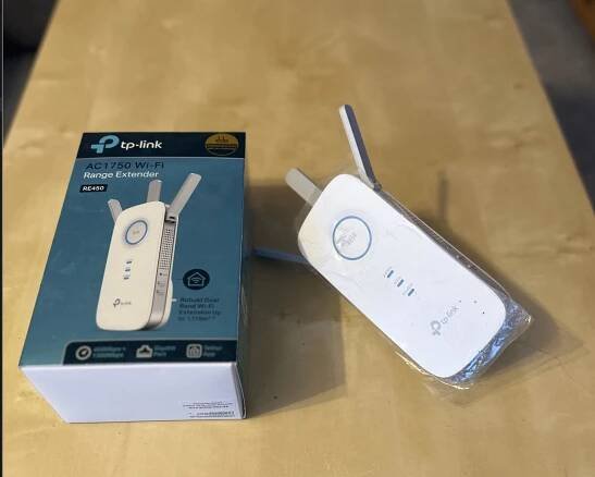 TP-Link RE 450 AC1750 Wi-Fi Dual Band Range Extender