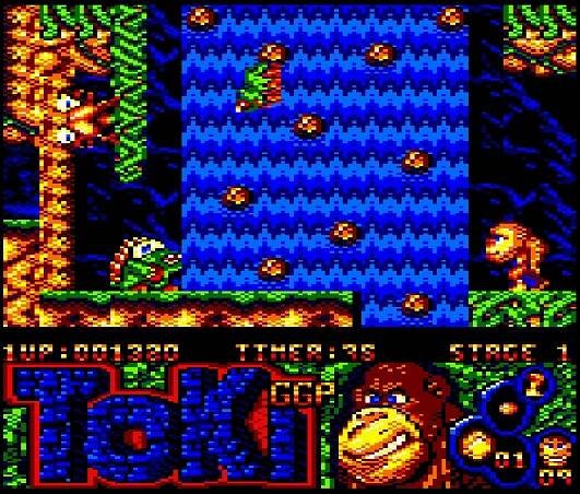 Opičák Toki se brzy bude prohánět na Amstradu - retro FLASHBACK