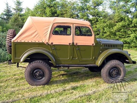 GAZ 69 – Plachta 69A – AUTOPLACHTY NEKVASIL 