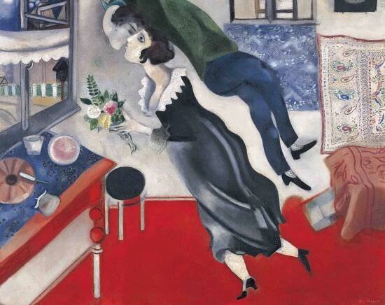 Chagall sa usmieva