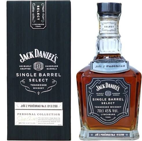 Jack Daniel's Single Barrel Select Jiří z Poděbrad No.9 0,7l 45% L.E.