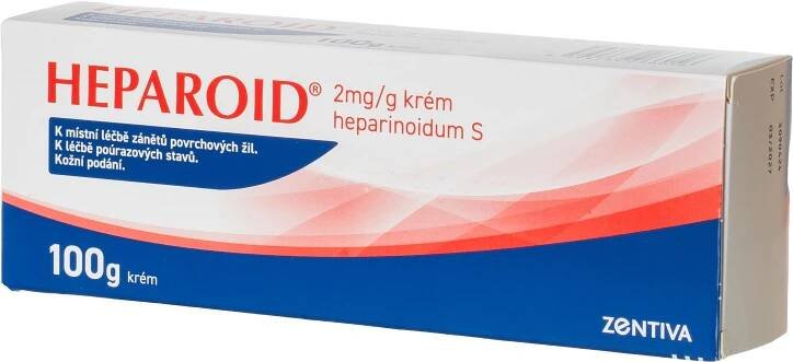 Heparoid 2 mg/g krém 100 g