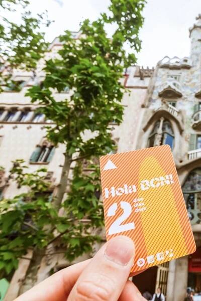 Barcelona: Cestovní karta městské hromadné dopravy Hola Barcelona