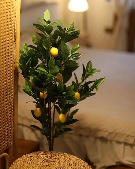 Umělá rostlina v květináči 105 cm LEMON TREE_973154
