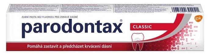 Parodontax zubní pasta Classic bez fluoru 75 ml