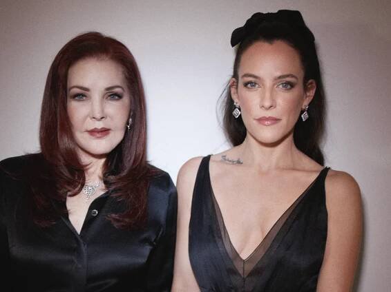 Riley Keough and Priscilla Presley Were an Impeccable Pair at the Emmys