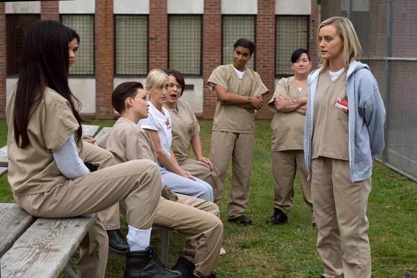 Orange Is the New Black - Můžeme být hrdinové - Z filmu - Ruby Rose, Constance Shulman, Lin Tucci, Jessica Pimentel, Lea DeLaria, Taylor Schilling