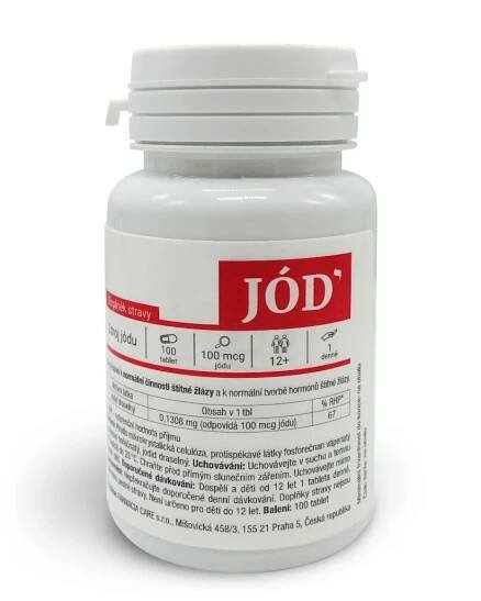 Red health care Jód 100 tablet