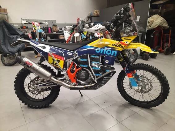 450 RR RACING VÝFUKOVÝ SYSTÉM 19 - RALLY DAKAR | RP Tuning