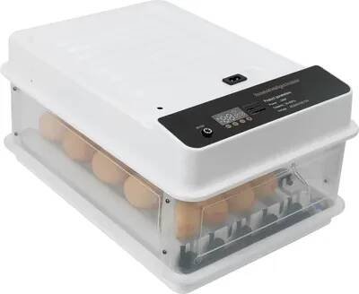 Obrázek produktu pro Inkubátor, automatická regulace teploty, funkce duálního napájení, 36 vajec