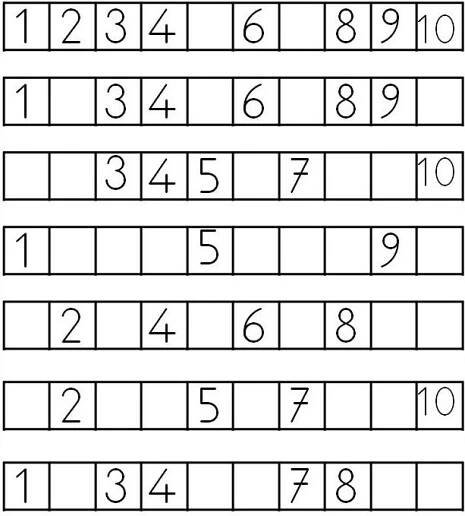 Okul Öncesi Matematik Çalışma Sayfası