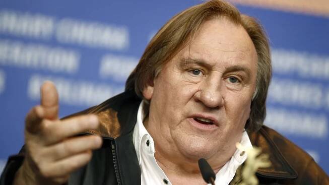 Gérard Depardieu na berlínském festivalu v roce 2016