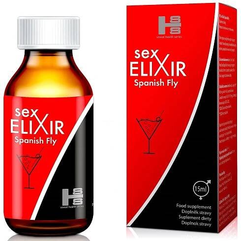 SEX ELIXIR AFRODIZIAKUM ŠPANĚLSKÁ MOUCHA LIBIDO   EREKCE SPANISH FLY 15