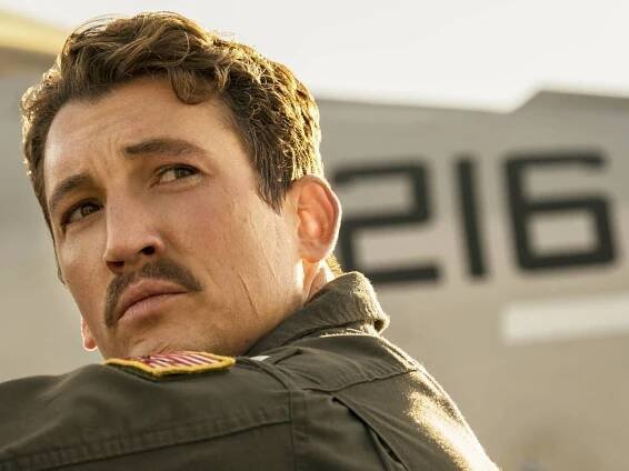 Miles Teller opens up on what it’s like to go toe-to-toe with Tom Cruise on Top Gun: Maverick
