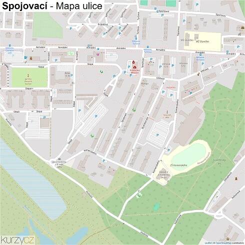 Spojovací - mapy | Kurzy.cz
