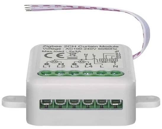 GoSmart modul motorický IP-2122CZ, ZigBee, 2-kanálový | EMOS