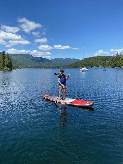Whistler - Paddleboarding Alta Lake SUP