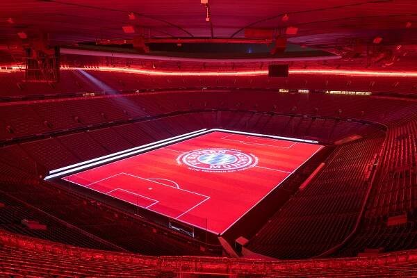 FC Bayern München logo video mapping