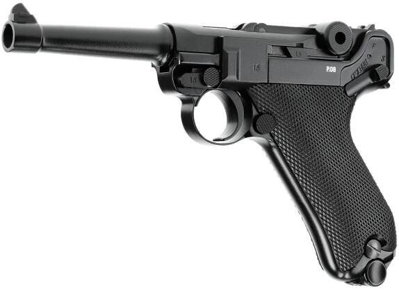 Pistole vzduchová UMAREX Legends P08 BLOWBACK CO2 - BB 4,5mm steel Umarex 5.8142 L-11
