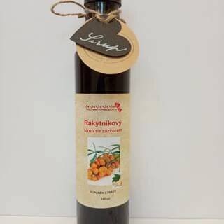 Scuk.cz Rakytníkový sirup se zázvorem, 250 ml