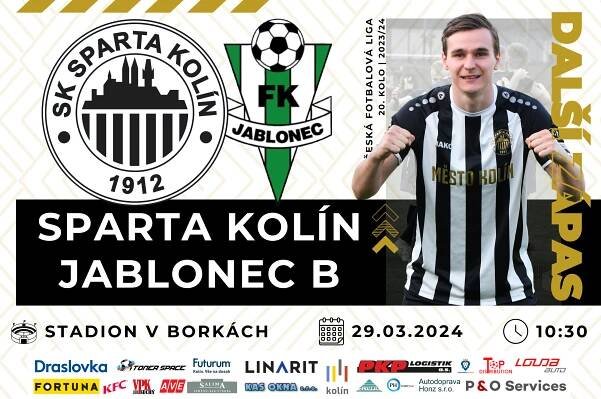 S JABLONCEM UŽ V PÁTEK! - SK Sparta Kolín, z.s.