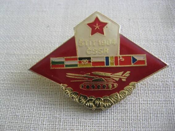 Varšavská smlouva Štít 1984 - Odznaky, nášivky a medaile