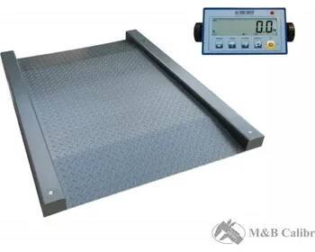 Nájezdová podlahová váha LESAK 300 kg/1200×1200 mm