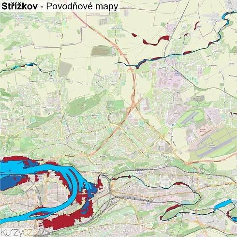 Střížkov - mapy | Kurzy.cz