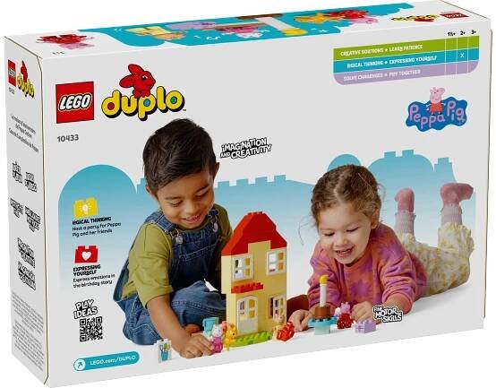 LEGO Duplo 10433 Prasátko Peppa a narozeninový dům